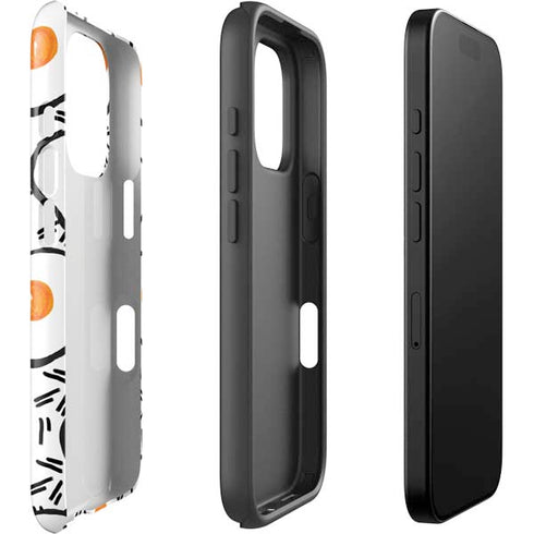 Bouffants and Broken Hearts Eggs iPhone 16 Pro Impact Case