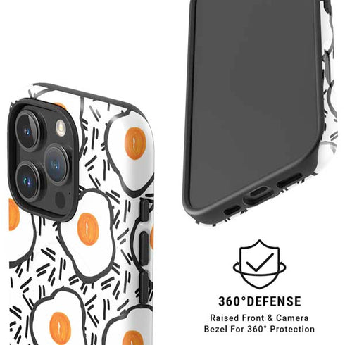Bouffants and Broken Hearts Eggs iPhone 16 Pro Magsafe Impact Case