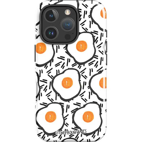Bouffants and Broken Hearts Eggs iPhone 16 Pro Max Impact Case