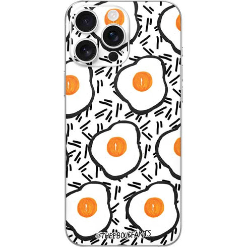 Bouffants and Broken Hearts Eggs iPhone 16 Pro Max Skin