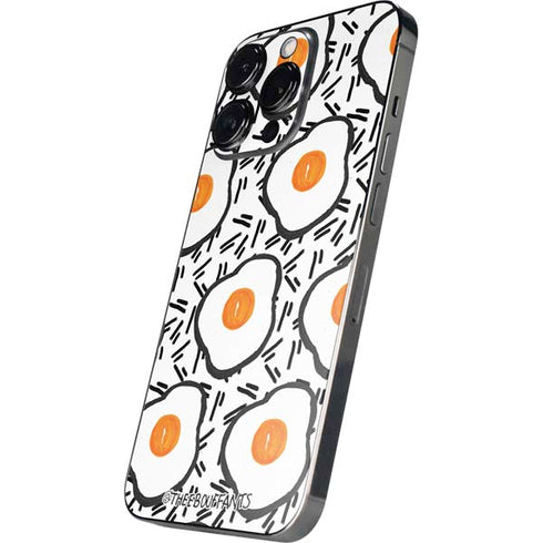 Bouffants and Broken Hearts Eggs iPhone 16 Pro Max Skin