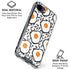 Bouffants and Broken Hearts Eggs iPhone 16e Clear Case