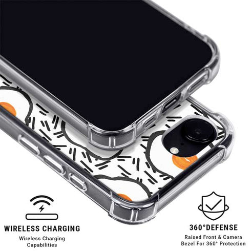 Bouffants and Broken Hearts Eggs iPhone 16e MagSafe Case