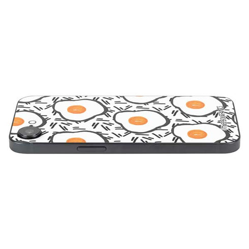 Bouffants and Broken Hearts Eggs iPhone 16e Skin