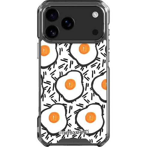 Bouffants and Broken Hearts Eggs iPhone 18 Pro Max Clear Case