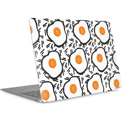Bouffants and Broken Hearts Eggs Apple MacBook Air Skin