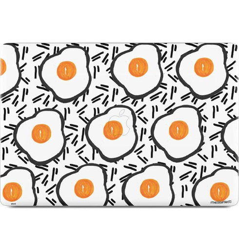 Bouffants and Broken Hearts Eggs MacBook Skins