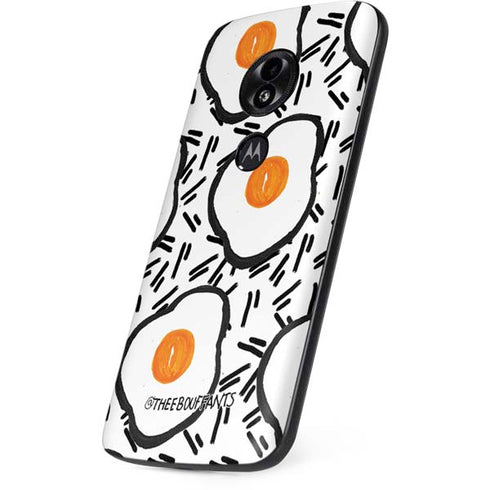 Bouffants and Broken Hearts Eggs Moto E5 Play Skin