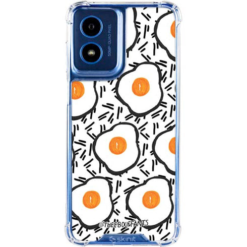 Bouffants and Broken Hearts Eggs Moto G Play 4G (2024) Clear Case