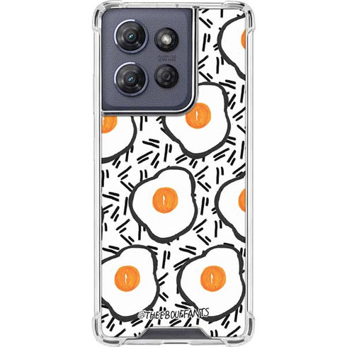 Bouffants and Broken Hearts Eggs Moto G Stylus 5G (2025) Clear Case