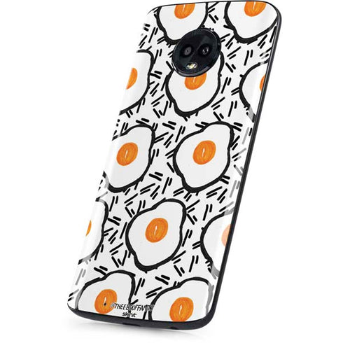 Bouffants and Broken Hearts Eggs Moto G6 Skin