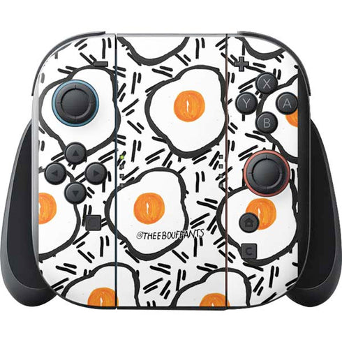 Bouffants and Broken Hearts Eggs Nintendo Switch 2 (2025) with Joy-Con Skin