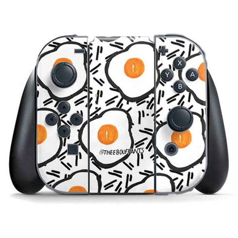 Bouffants and Broken Hearts Eggs Nintendo Switch (2017-2021) Joy-Con Controller Skin