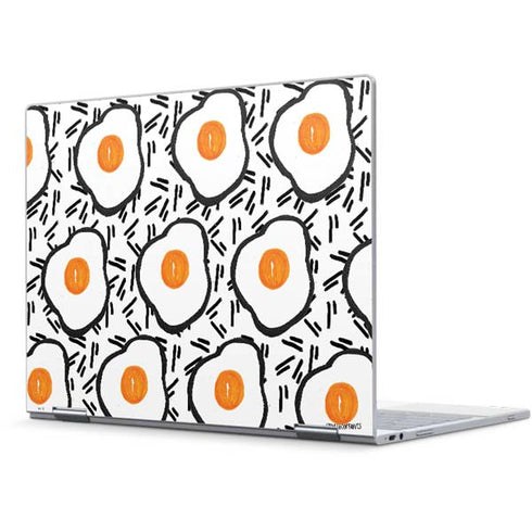 Bouffants and Broken Hearts Eggs Pixelbook Skin