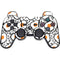 Bouffants and Broken Hearts Eggs PS3 Dual Shock wireless controller Skin