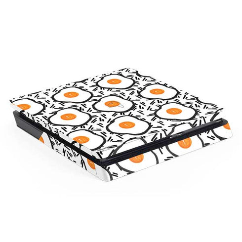 Bouffants and Broken Hearts Eggs PS4 Slim Skin