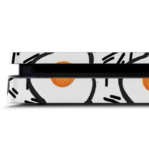 Bouffants and Broken Hearts Eggs PS4 Slim Skin