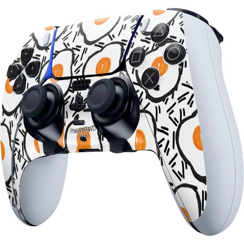 Bouffants and Broken Hearts Eggs PS5 DualSense Edge Pro Controller Skin