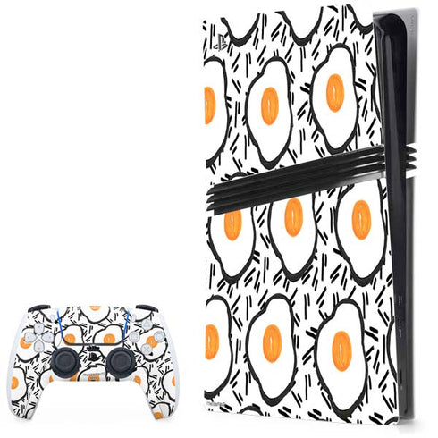 Bouffants and Broken Hearts Eggs PS5 Pro Bundle Skin