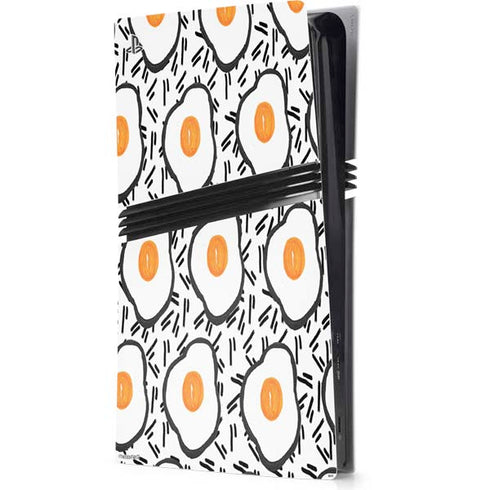 Bouffants and Broken Hearts Eggs PS5 Pro Console Skin