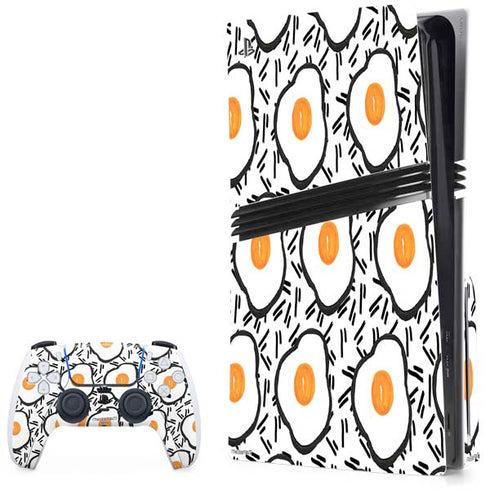 Bouffants and Broken Hearts Eggs PS5 Pro Disk Bundle Skin