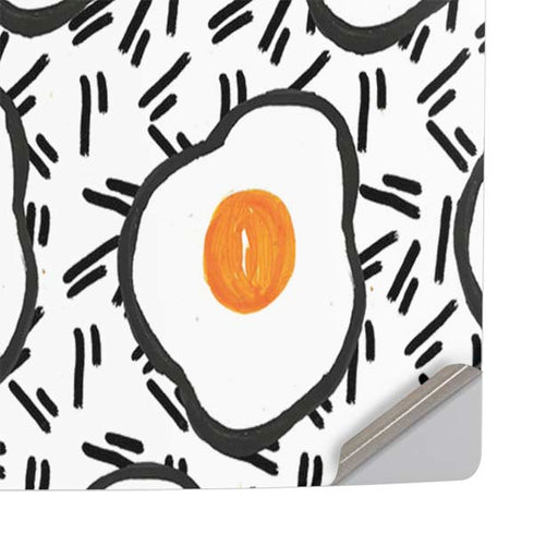 Bouffants and Broken Hearts Eggs PS5 Slim Digital Edition Console Skin