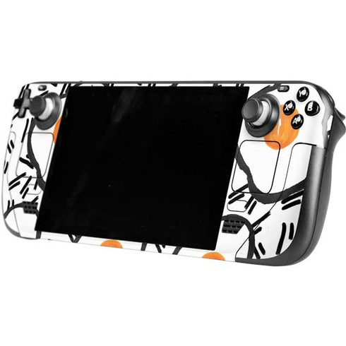 Bouffants and Broken Hearts Eggs Steam Deck Handheld Gaming Computer OLED Skin