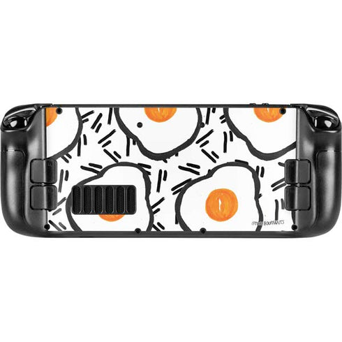 Bouffants and Broken Hearts Eggs Steam Deck Handheld Gaming Computer OLED Skin