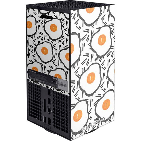 Bouffants and Broken Hearts Eggs XBox Series X Digital Edition Console Skin