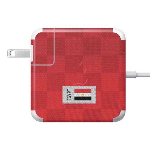 Egypt Soccer Flag 85W Power Adapter (15 and 17 inch MacBook Pro Charger) Skin