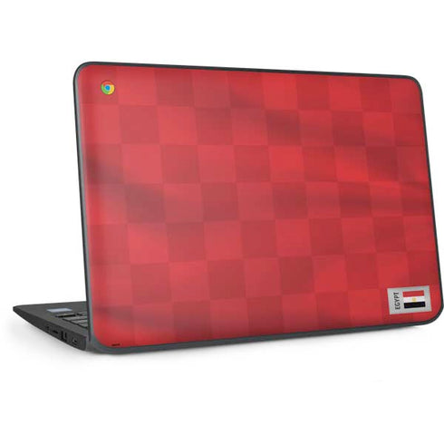 Egypt Soccer Flag HP Chromebook Skin