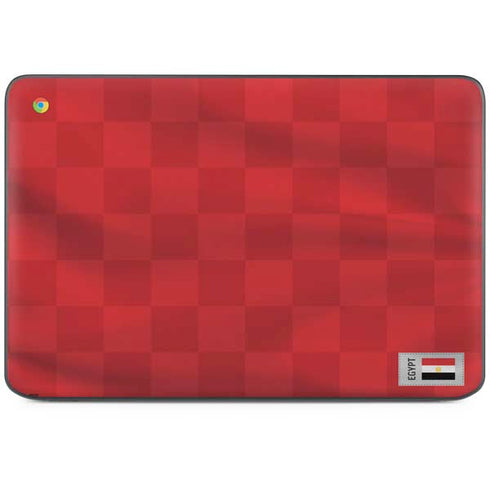 Egypt Soccer Flag HP Chromebook Skin
