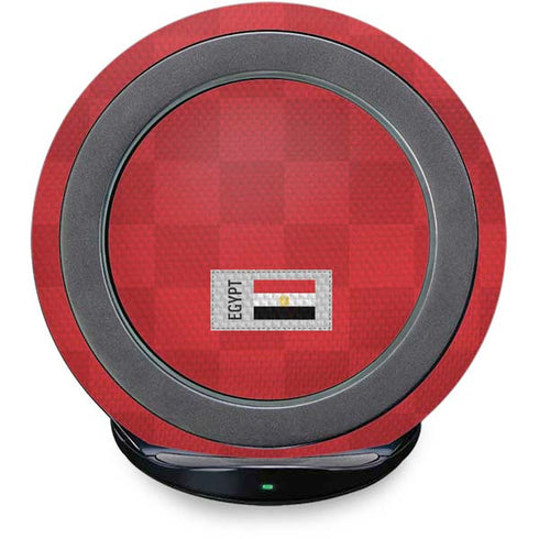 Egypt Soccer Flag Fast Charge Wireless Charging Stand Skin