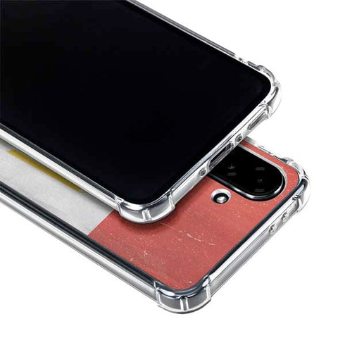 Egypt Flag Distressed Galaxy A36 5G Clear Case