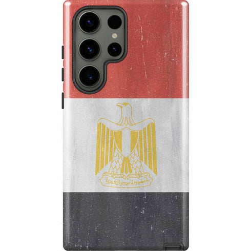Egypt Flag Distressed Galaxy S23 Ultra Pro Case