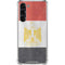 Egypt Flag Distressed Galaxy S24 FE Clear Case
