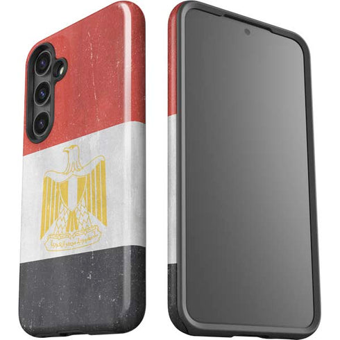 Egypt Flag Distressed Galaxy S25 Impact Case