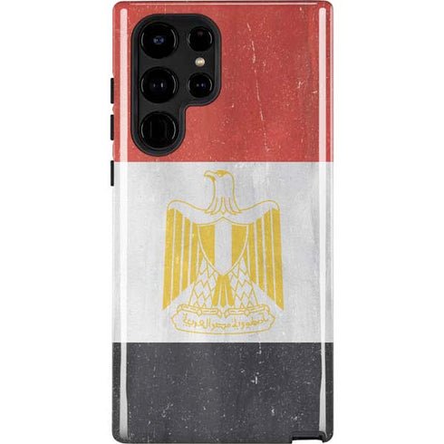Egypt Flag Distressed Galaxy S25 Ultra Impact Case