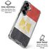 Egypt Flag Distressed Galaxy S26 Plus Clear Case