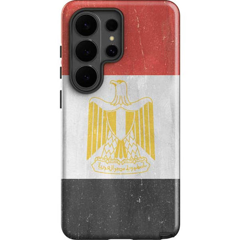 Egypt Flag Distressed Galaxy S26 Ultra Impact Case