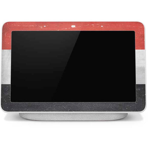 Egypt Flag Distressed Google Home Hub Skin