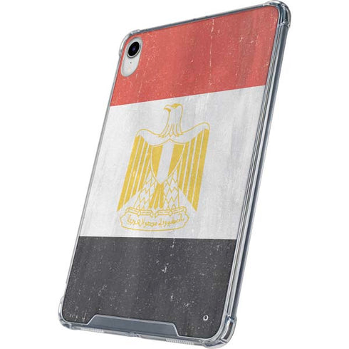 Egypt Flag Distressed iPad 11th Gen (2025) Clear Case