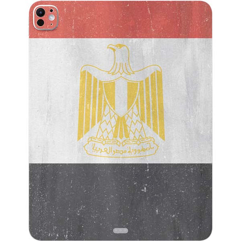 Egypt Flag Distressed iPad Pro 13in M4 (2024) Skin