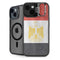 Egypt Flag Distressed iPhone 15 Kickstand Case