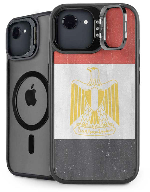 Egypt Flag Distressed iPhone 16e Kickstand Case