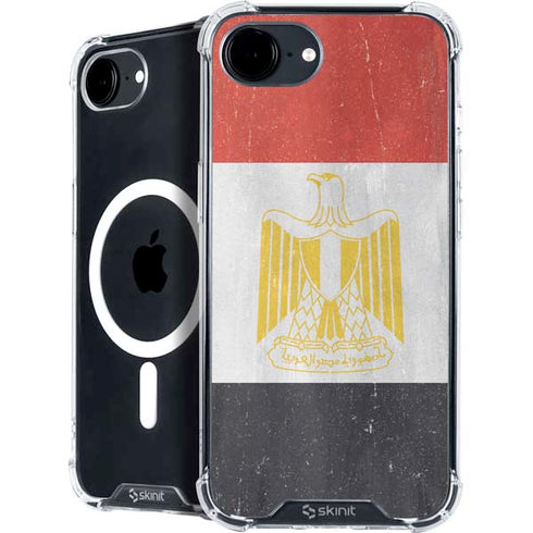 Egypt Flag Distressed iPhone 16e MagSafe Case