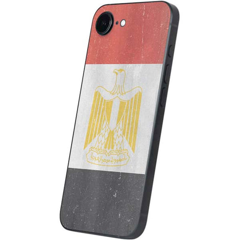 Egypt Flag Distressed iPhone 16e Skin