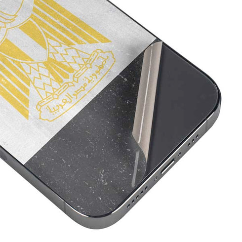 Egypt Flag Distressed iPhone 16e Skin