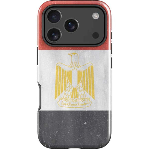 Egypt Flag Distressed iPhone 18 Pro Max Impact Case
