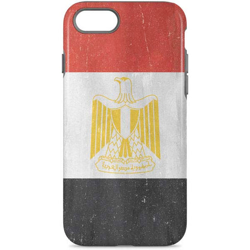 Egypt Flag Distressed iPhone Cases